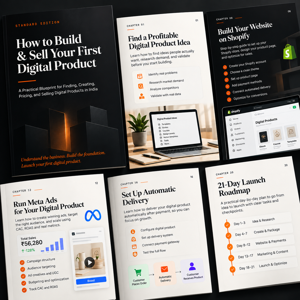 How to Build & Sell Your First Digital Product | Step-by-Step Guide