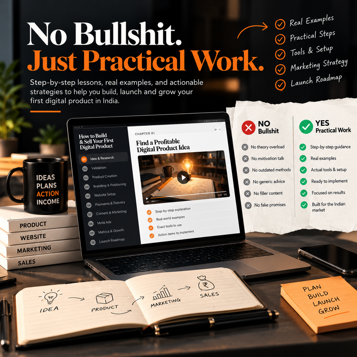 How to Build & Sell Your First Digital Product | Step-by-Step Guide